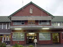 St. Mary's Hospital in KwaZulu-Natal, South Africa, site of a newly opened HIV/AIDS clinic.